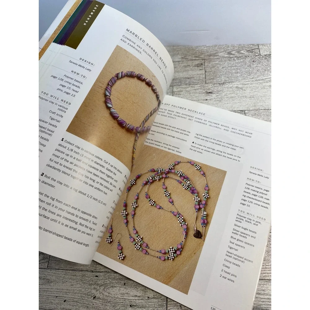 Creative‎ Bead Jewelry Carol Taylor 1995 Stringing Wiring Weaving Looming Making